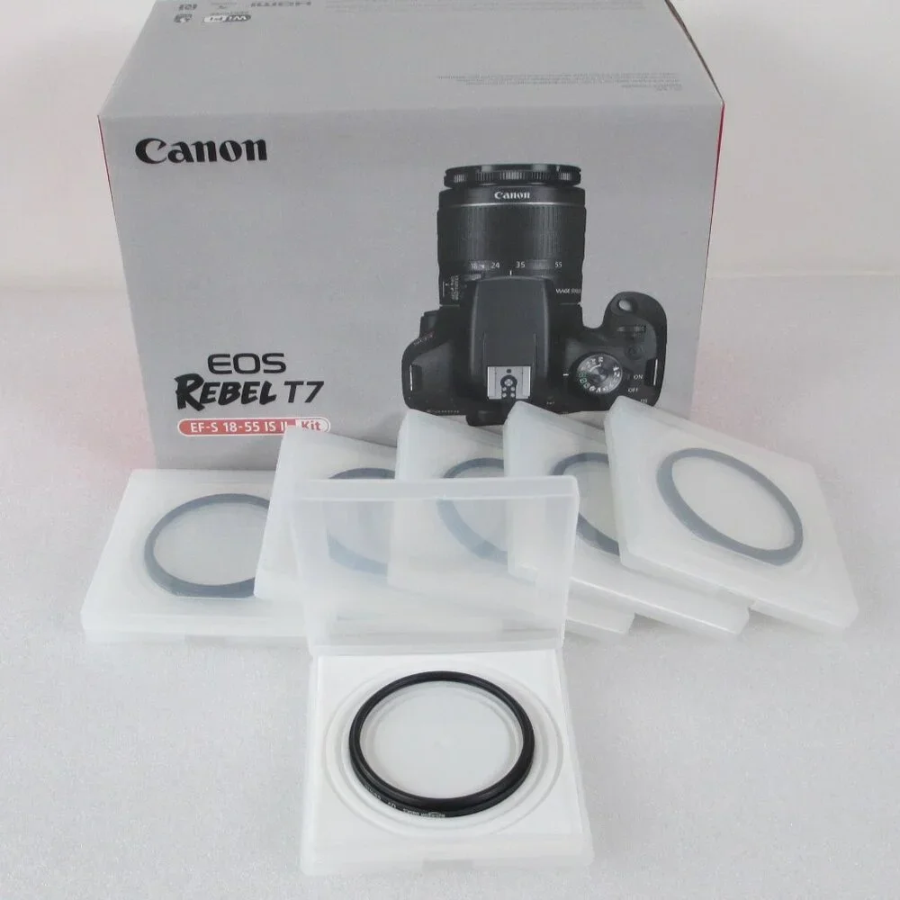 AMAZON BASICS 58MM UV LENS FILTERS CAPS